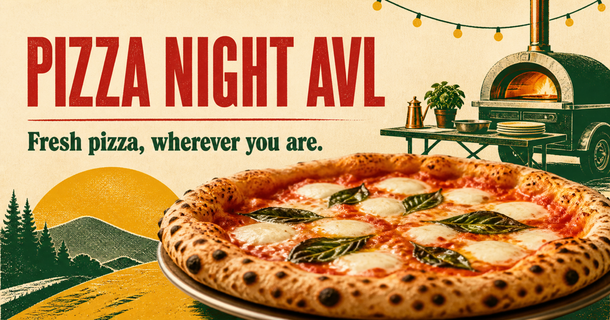 Pizza Night AVL website preview